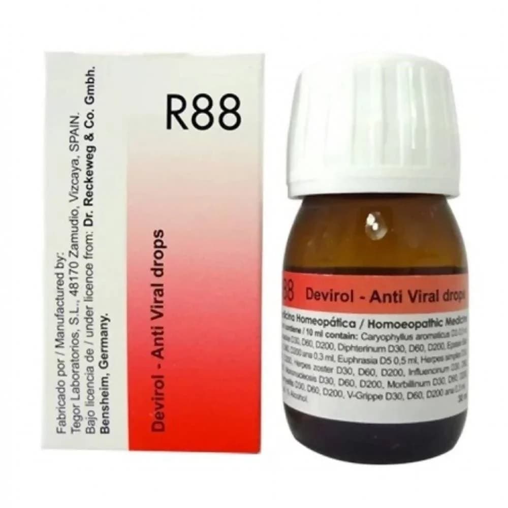 Dr. Reckeweg R88 Anti Viral Drops 30 ml Main Image