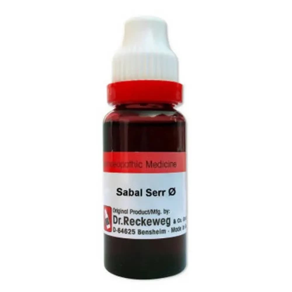 Dr. Reckeweg Sabal Serrulata Mother Tincture Q 20 ml Main Image