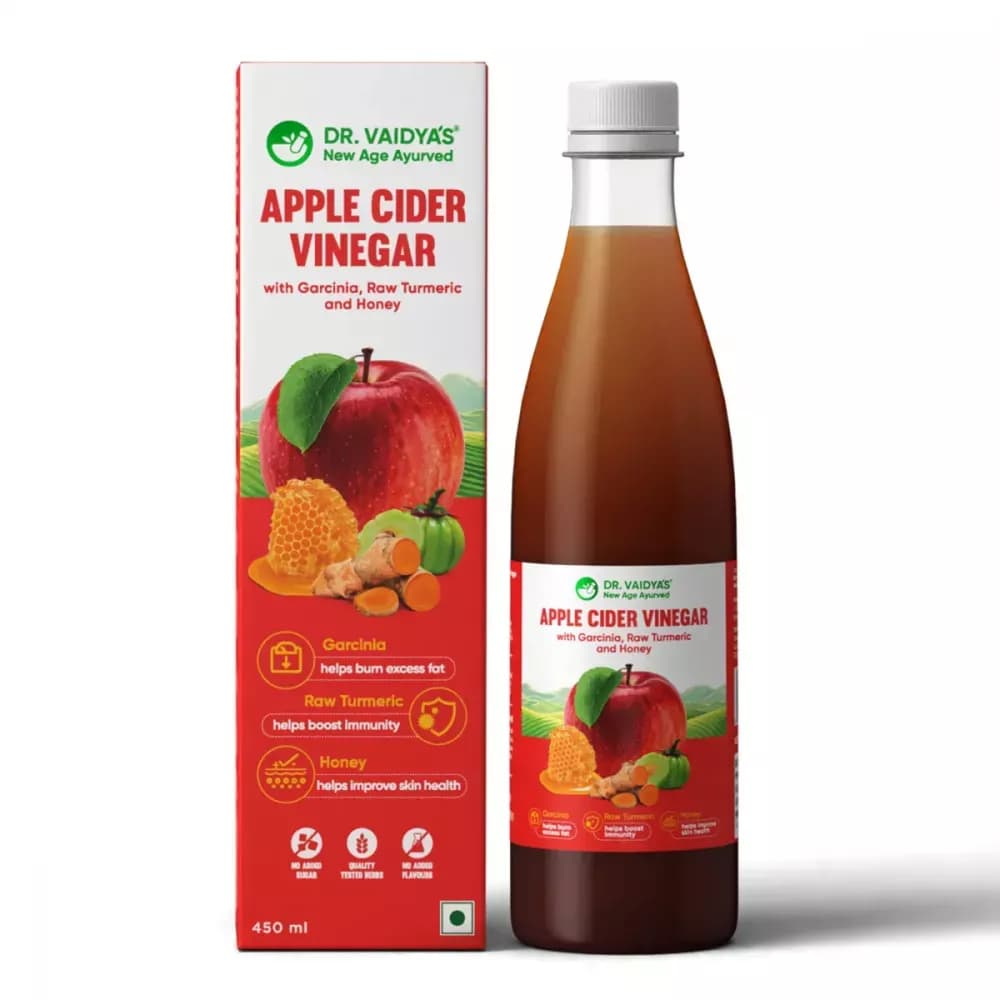 Dr Vaidyas Apple Cider Vinegar 450 ml main image