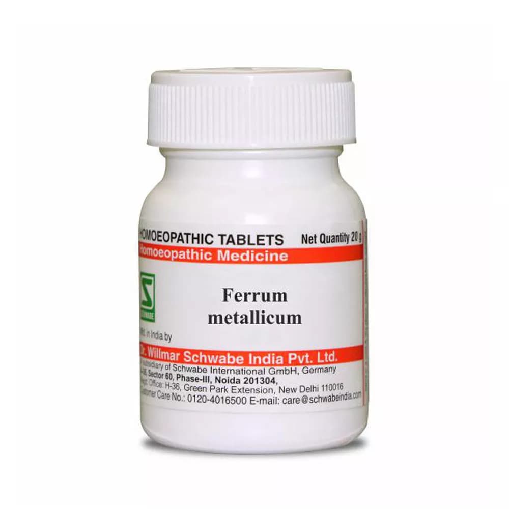 Dr. Willmar Schwabe Ferrum Metallicum Tablet 20 g 3X Main Image