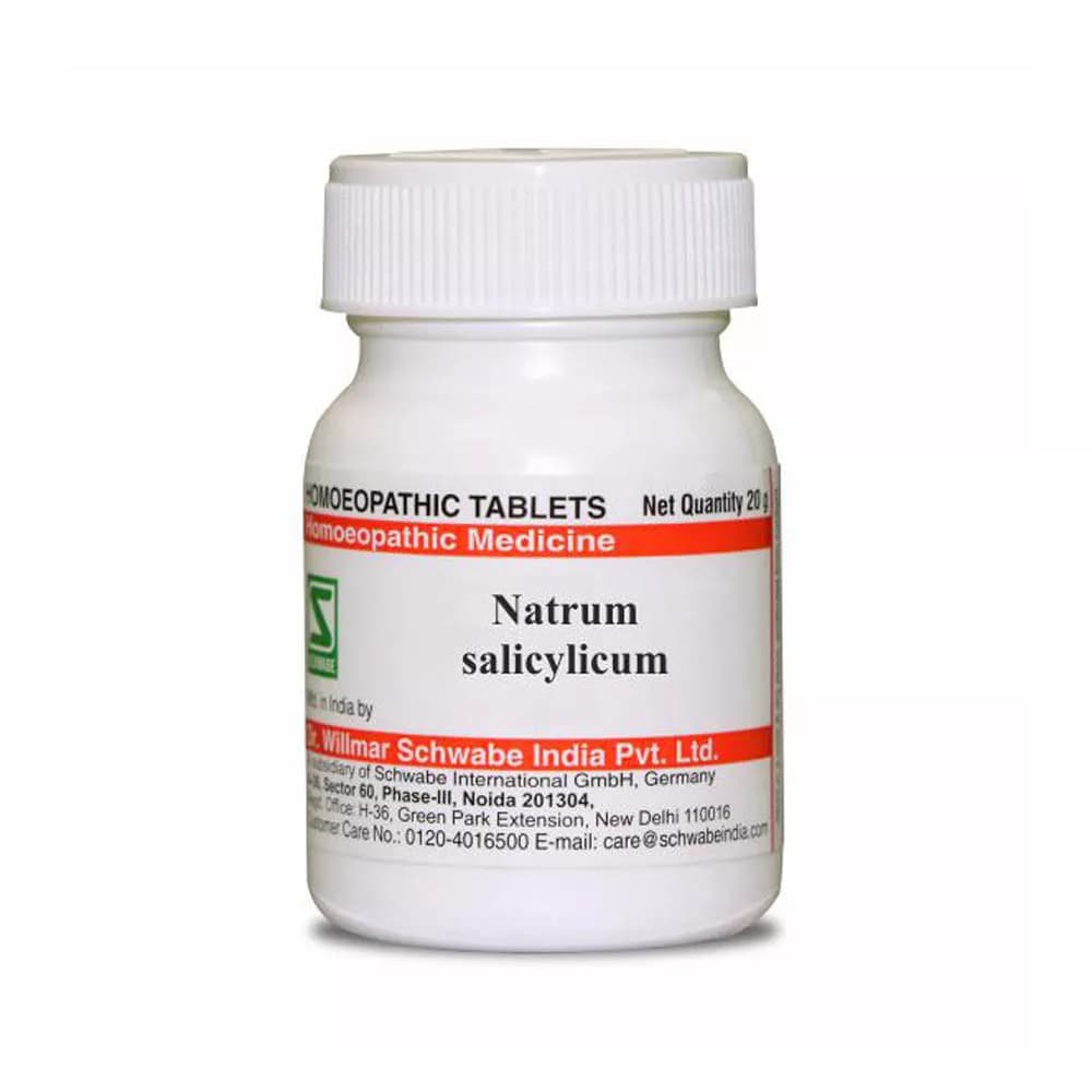 Dr. Willmar Schwabe Natrum Salicylicum Tablet 20 g 3X Main Image