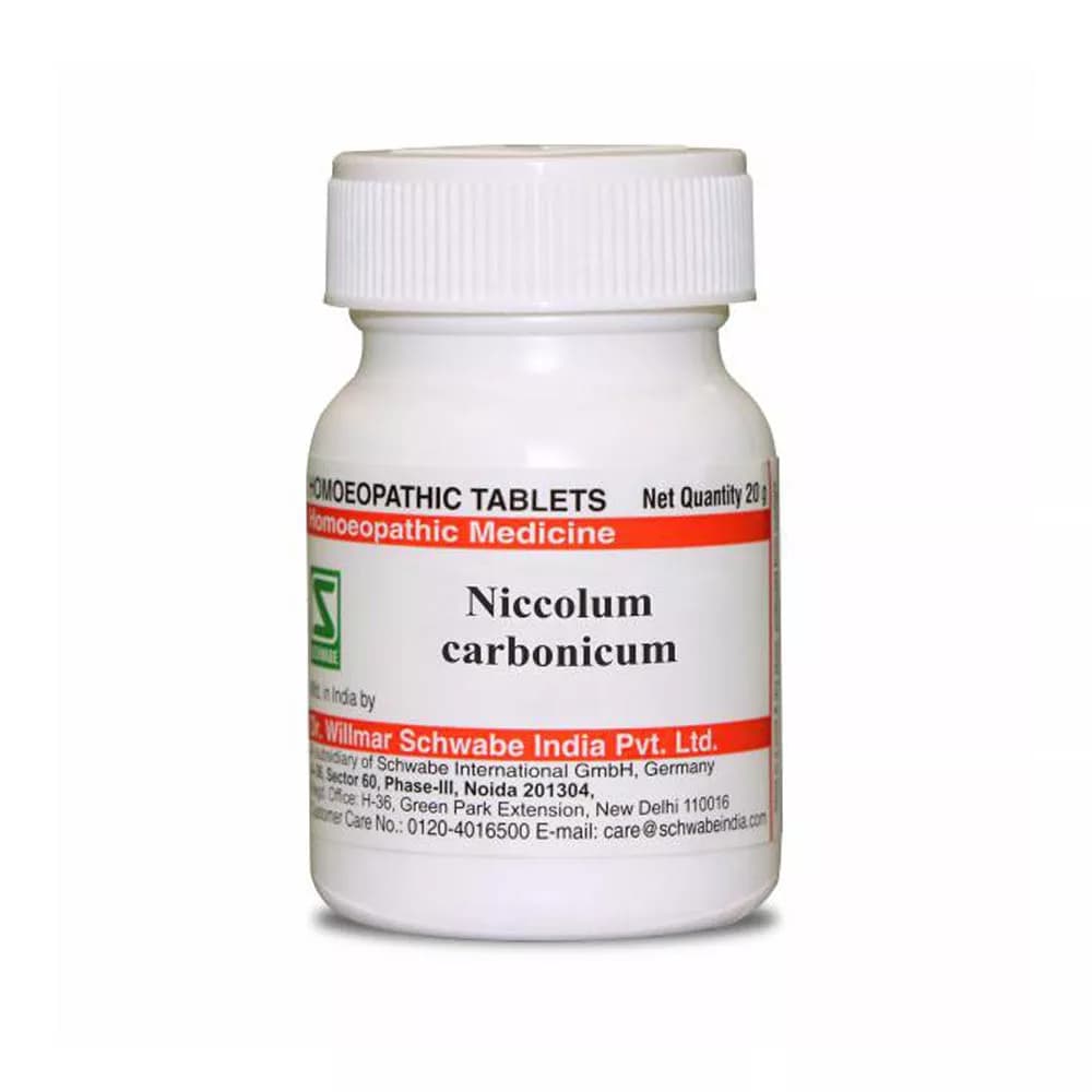 Dr. Willmar Schwabe Niccolum Carbonicum Tablet 20 g 3X Main Image