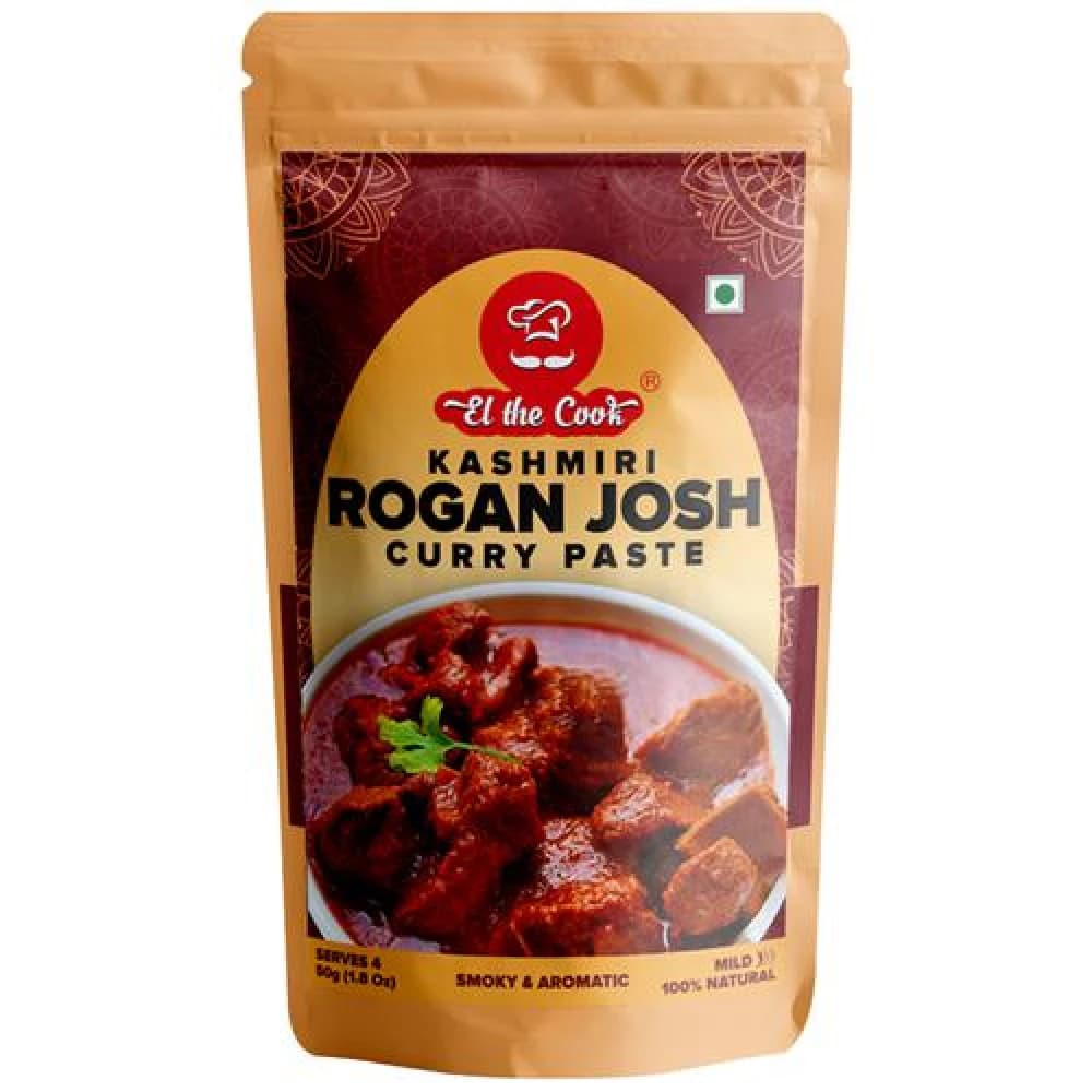 El_The_Cook_Kashmiri_Rogan_Josh_Marinade Curry_Paste_ _Rich_50_G_Pouch ShopIndianProductsa