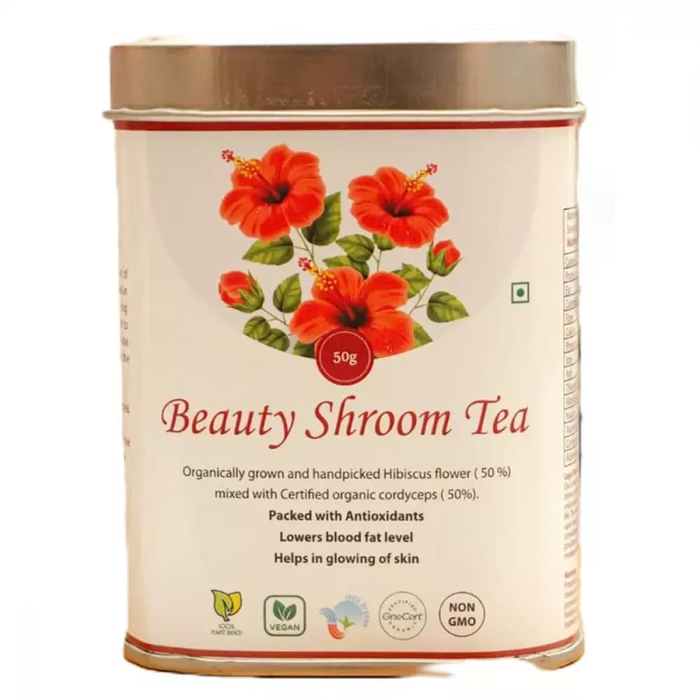 Elinor Organics Beauty Shroom Tea Cordyceps Red Tea 50 g Main Image