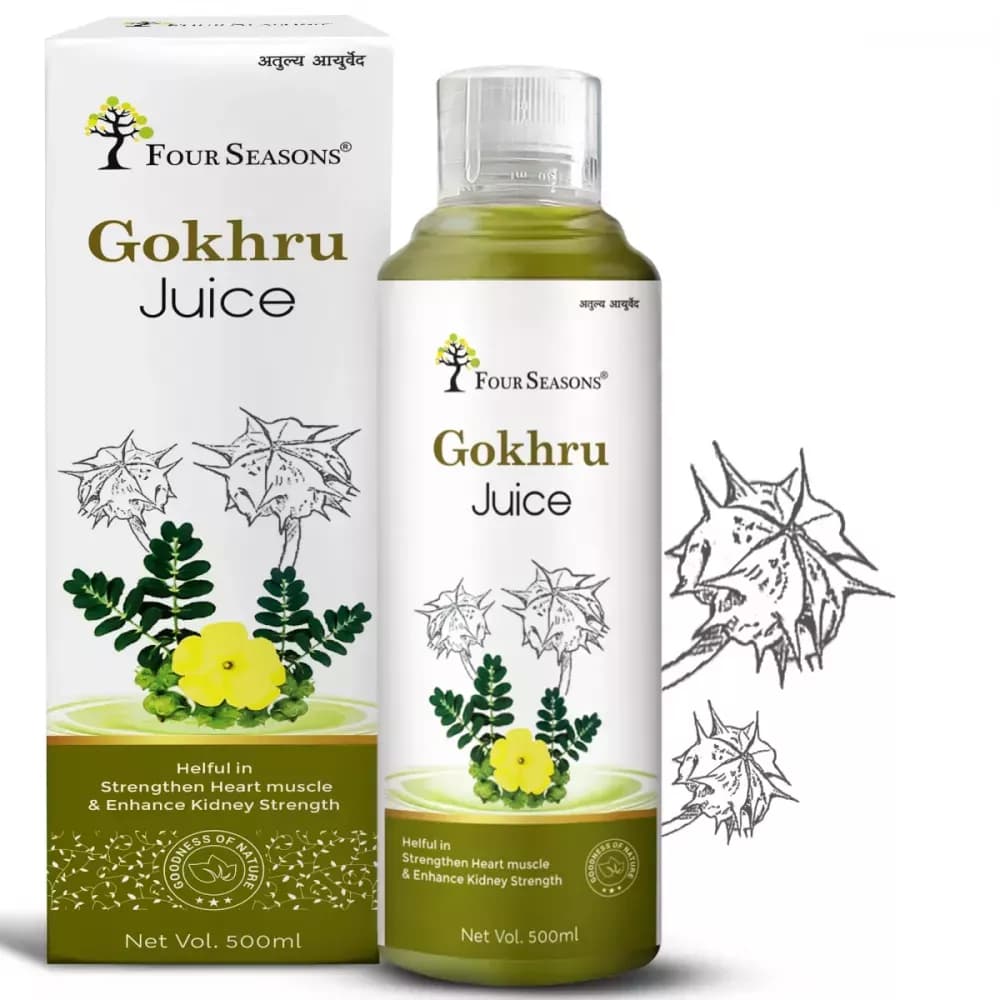 Four Seasons Gokhru Juice 500 ml Main Image
