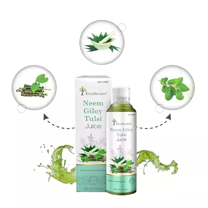 Four Seasons Neem Giloy Tulsi Juice 500 ml Main Image