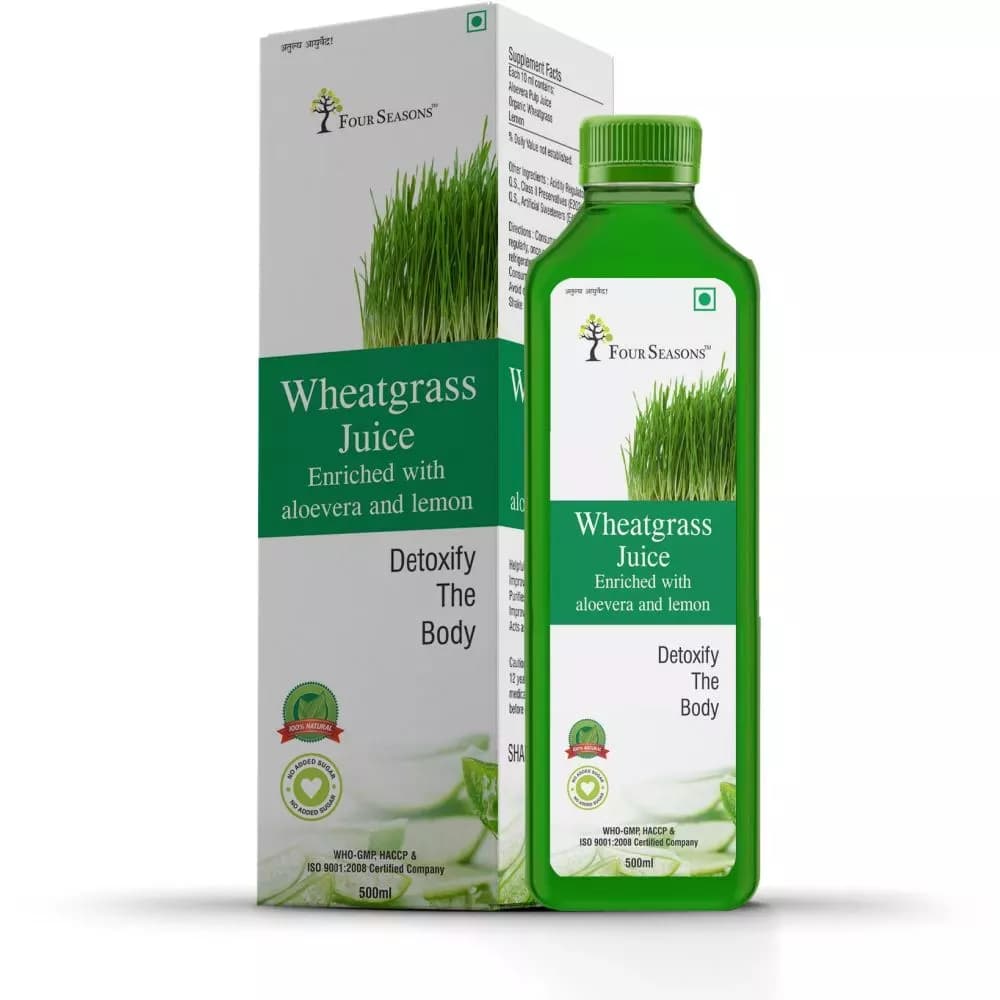 Four Seasons Wheatgrass Juice 500 ml Main Image