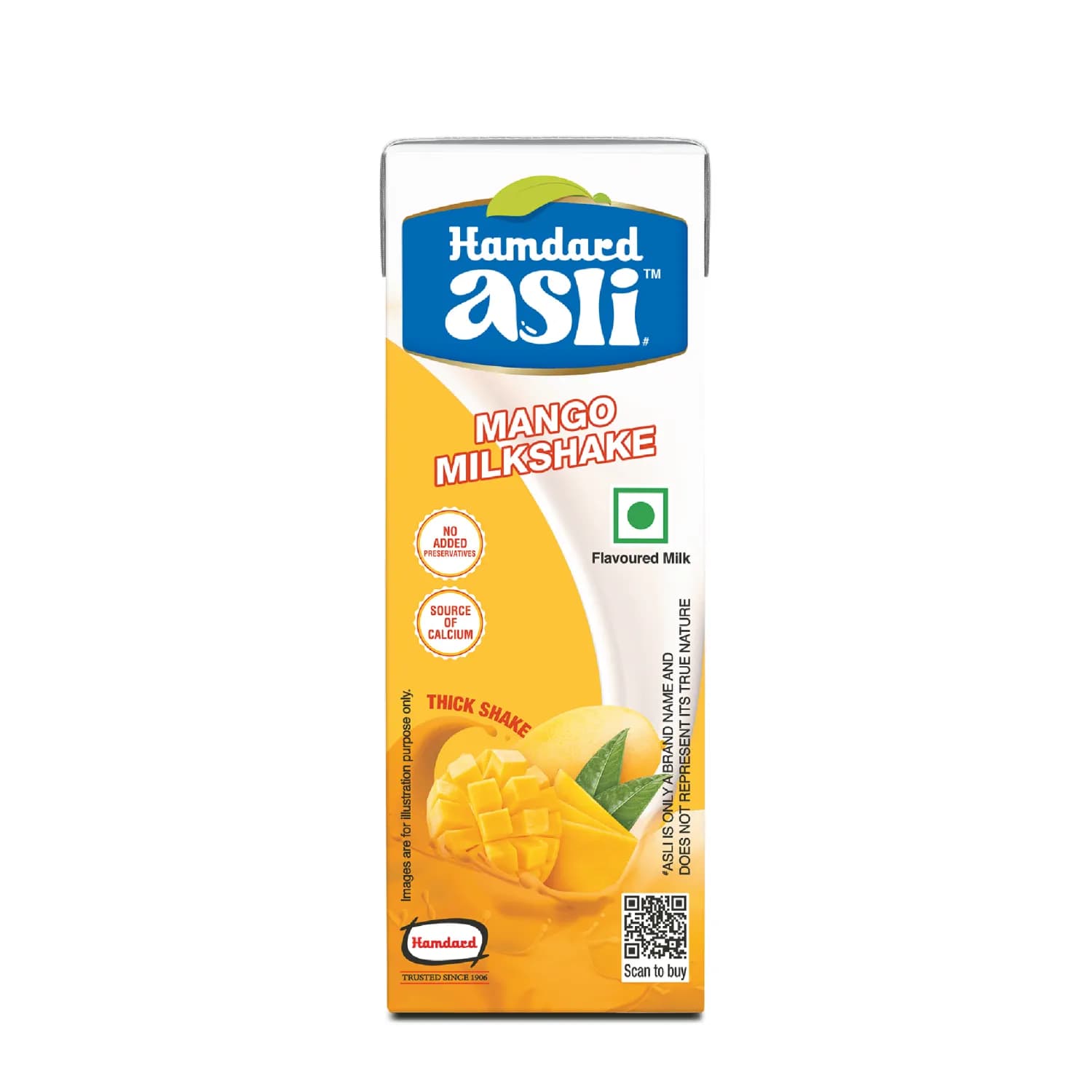 Hamdard Asli Mango Milk Shake 180 Ml ShopIndianProductsa