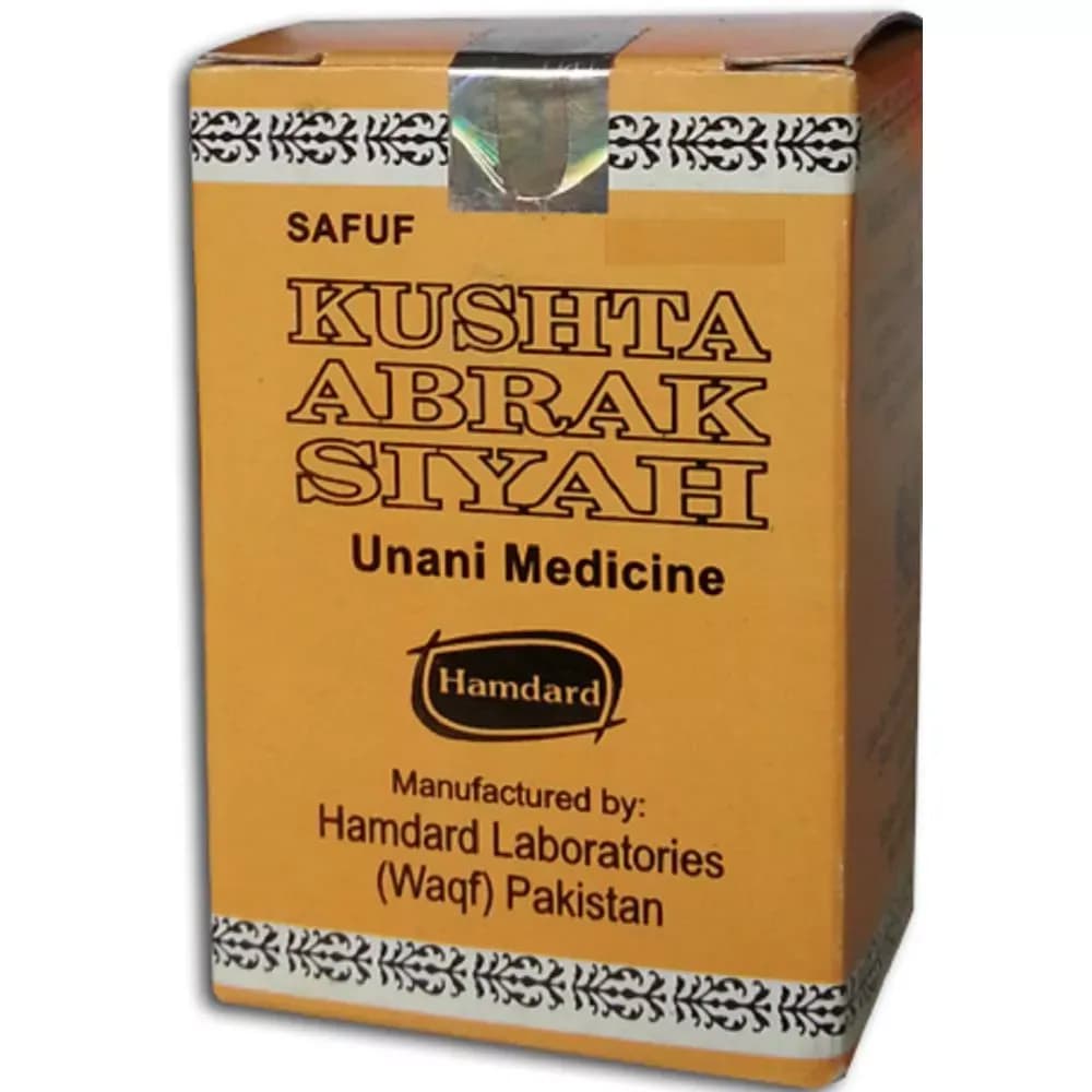 Hamdard kushta abrak siyah 15 g shopindianproductsa