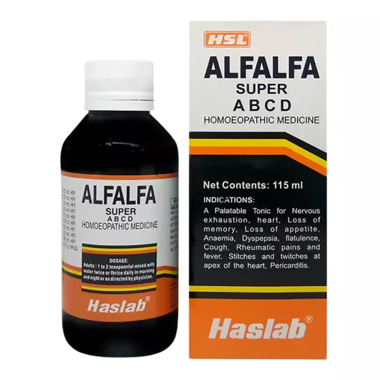 Haslab Alfalfa Super ABCD Tonic 115 ml Main Image