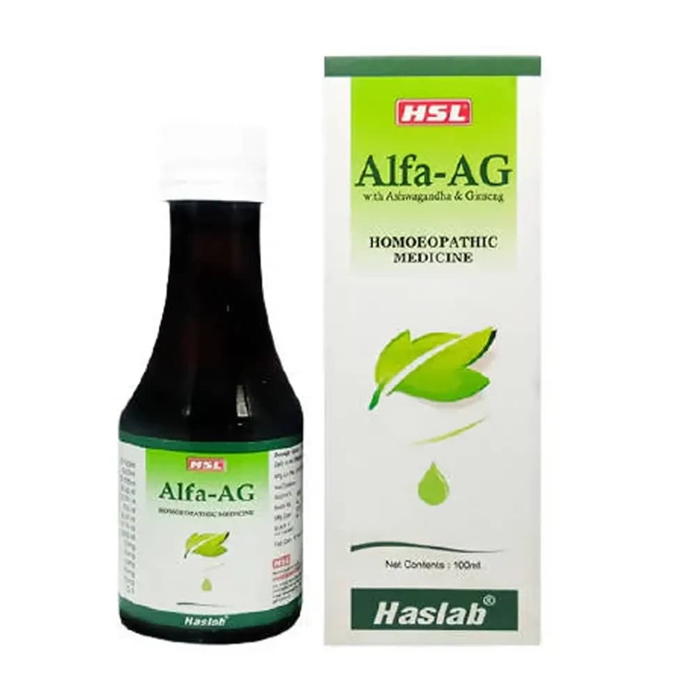 Haslab Alfa-AG With Ashwagandha & Ginseng Tonic 100 ml Main Image
