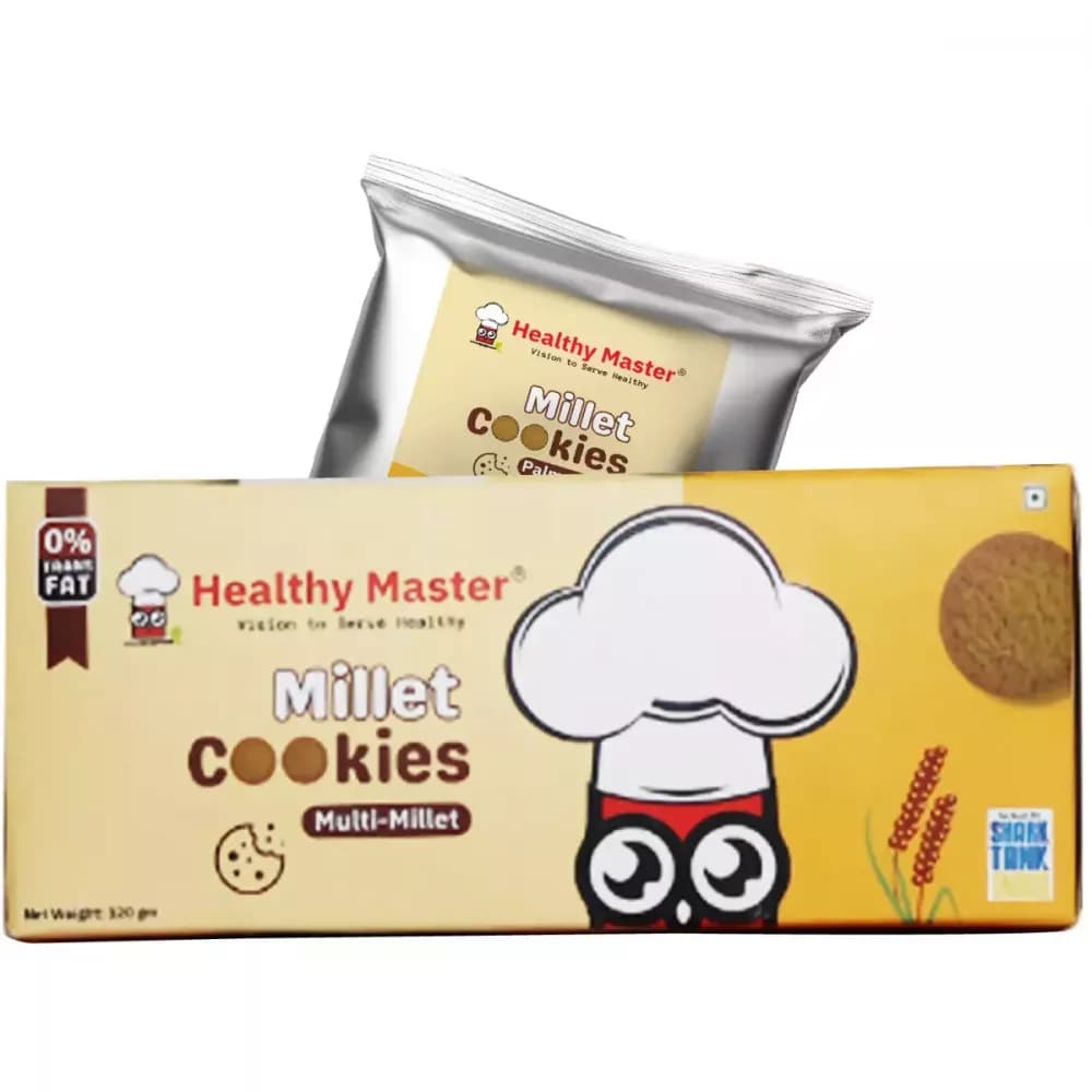 Healthy Master Millet Cookies Butter Delight 120 g Main Image