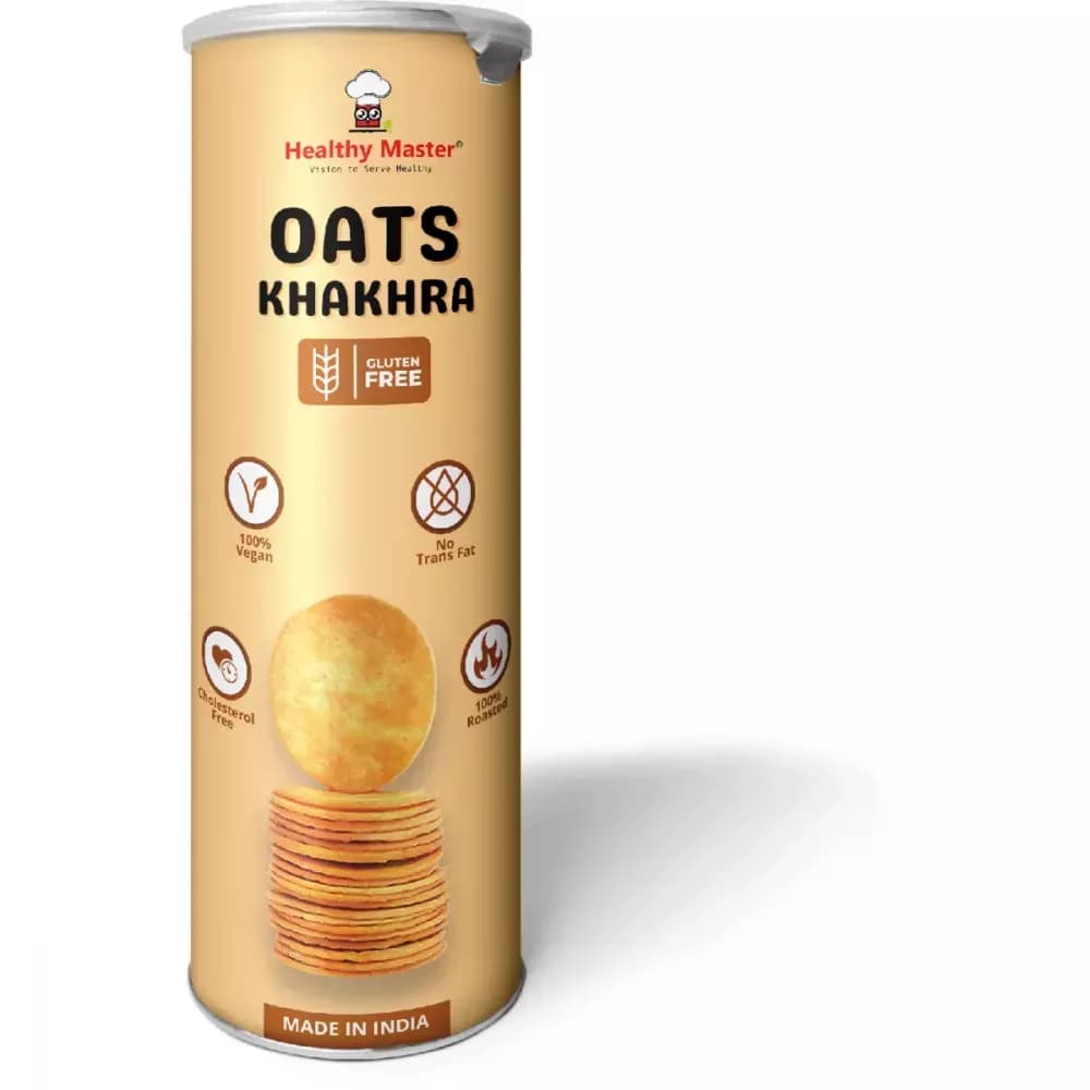 Healthy Master Oats Khakhra 100 g Main Image