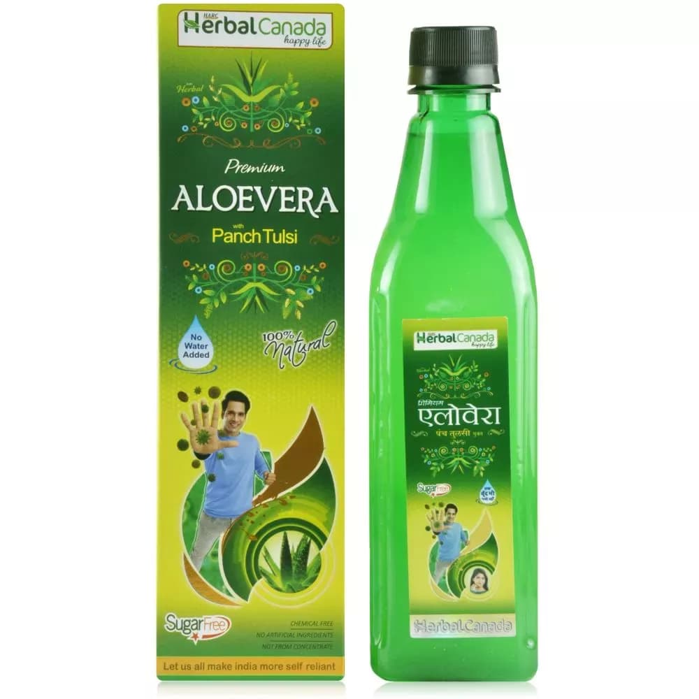 Herbal Canada Aloevera Panch Tulsi Swaras 500 ml Main Image