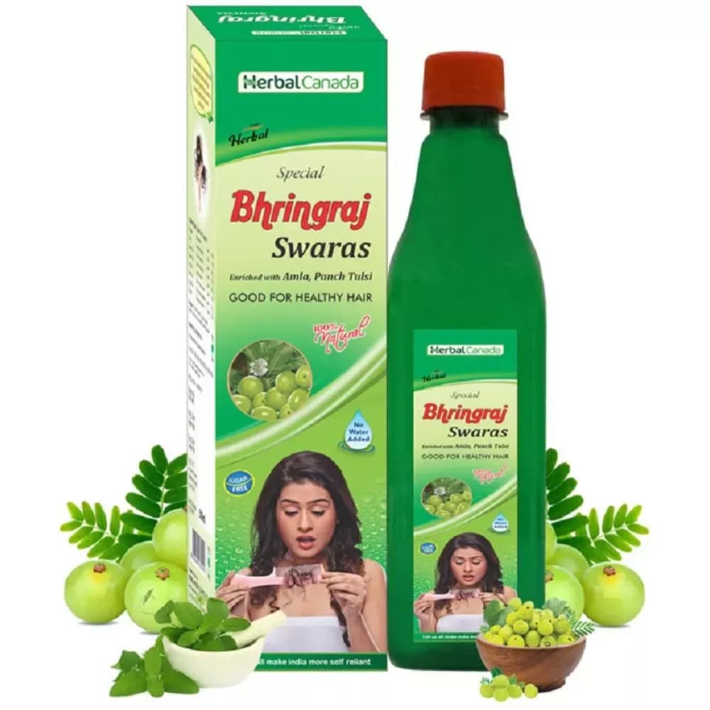 Herbal Canada Bhringraj Swaras 500 ml Main Image