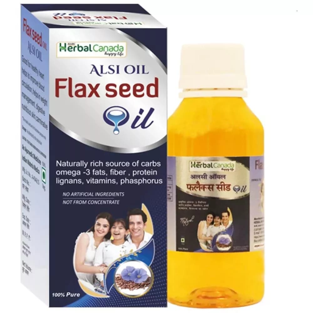 Herbal Canada Flax Seed Alsi Oil 100 ml Main Image