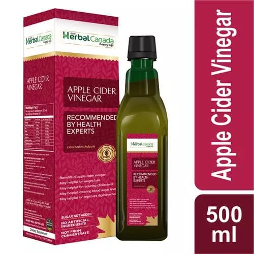Herbal Canada Pure Apple Cider Vinegar Juice 500 ml Main Image