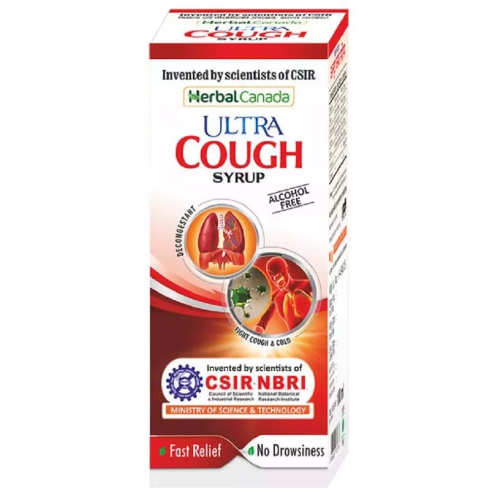 Herbal Canada Ultra Cough Syrup 100 ml Main Image
