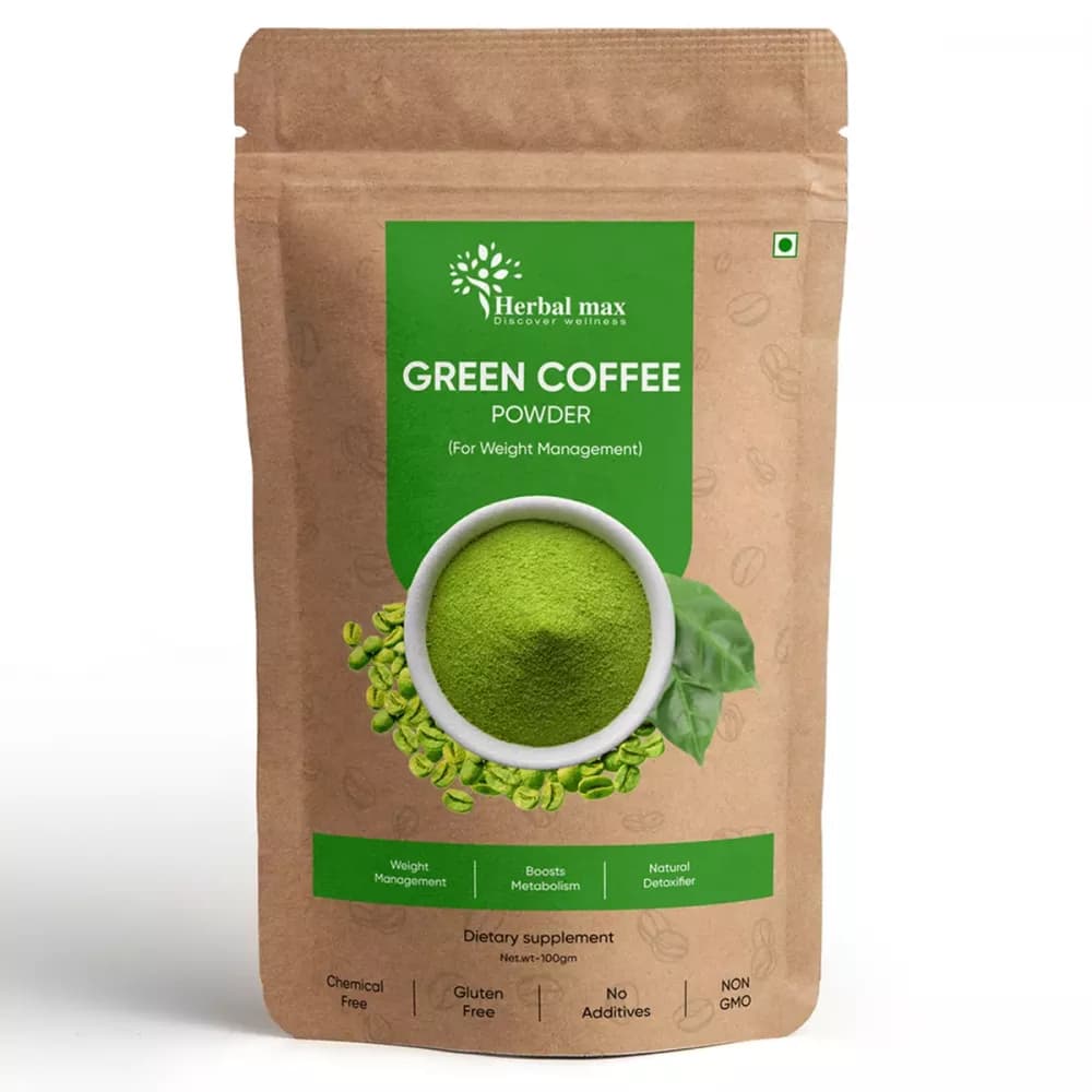 Herbal Max Green Coffee Powder 100 g Powder seeing Main Image