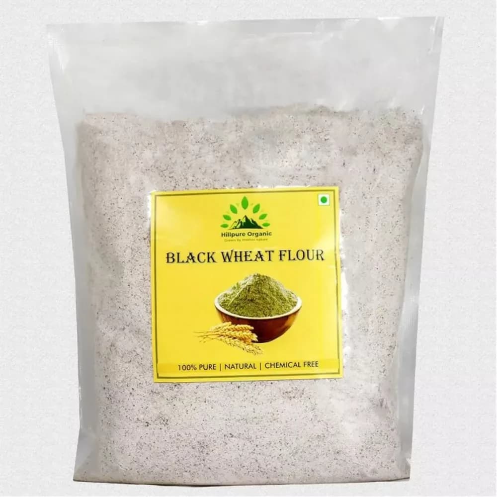 Hillpure Organic Black Wheat Flour 1 Kg packet