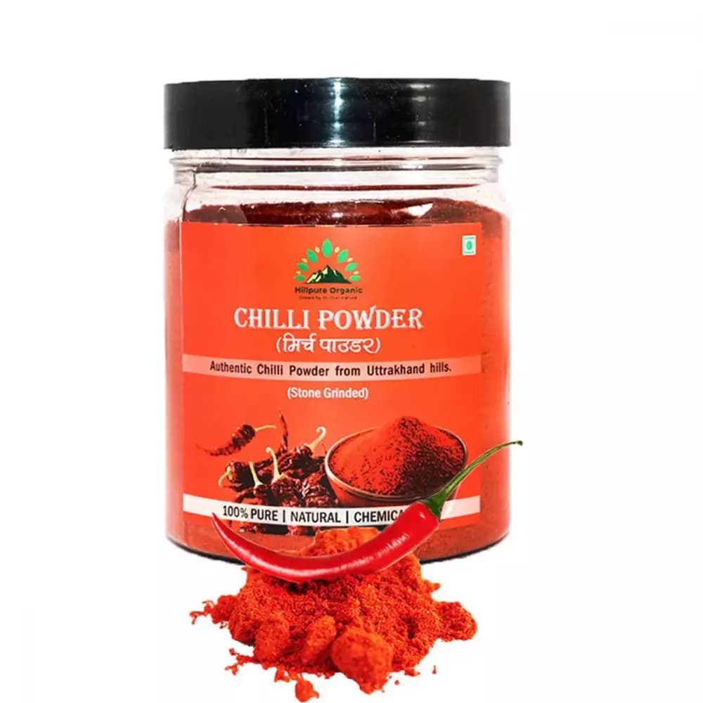 Hillpure Organic Chilli Powder 200 g Main Image