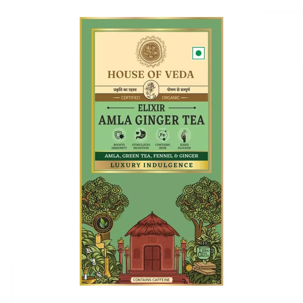 House of Veda Amla Ginger Tea 80 g Main Image