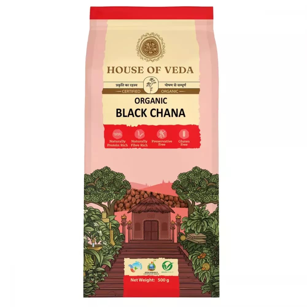 House of Veda Organic Black Chana Main Image