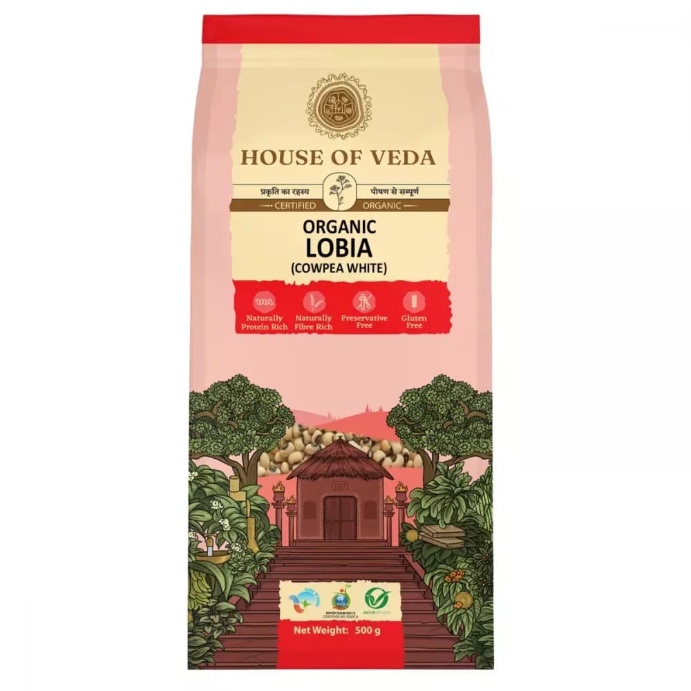 House of Veda Organic Lobia (Cowpea White) Main Image