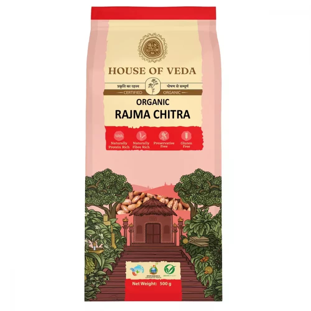 House of Veda Organic Rajma Chitra Main Image