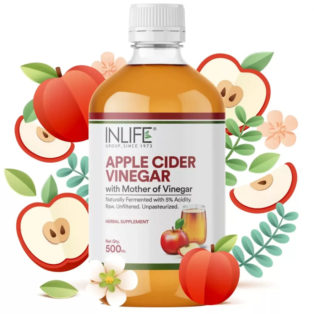 Inlife Apple Cider Vinegar With Mother 500 ml main image