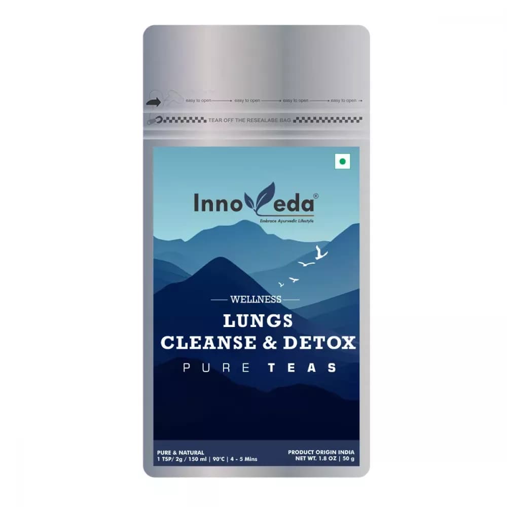 Innoveda Lungs Cleanse & Detox Tea 50 g Powder Main Image