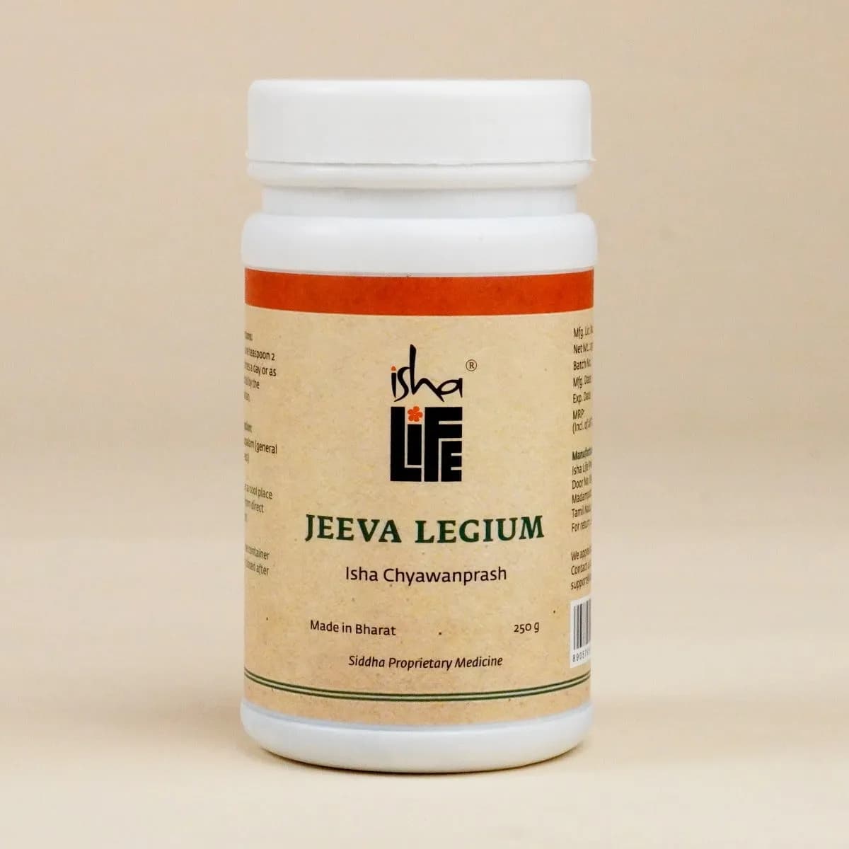 Isha life jeeva legium chyawanprash 250 g shopindianproductsa
