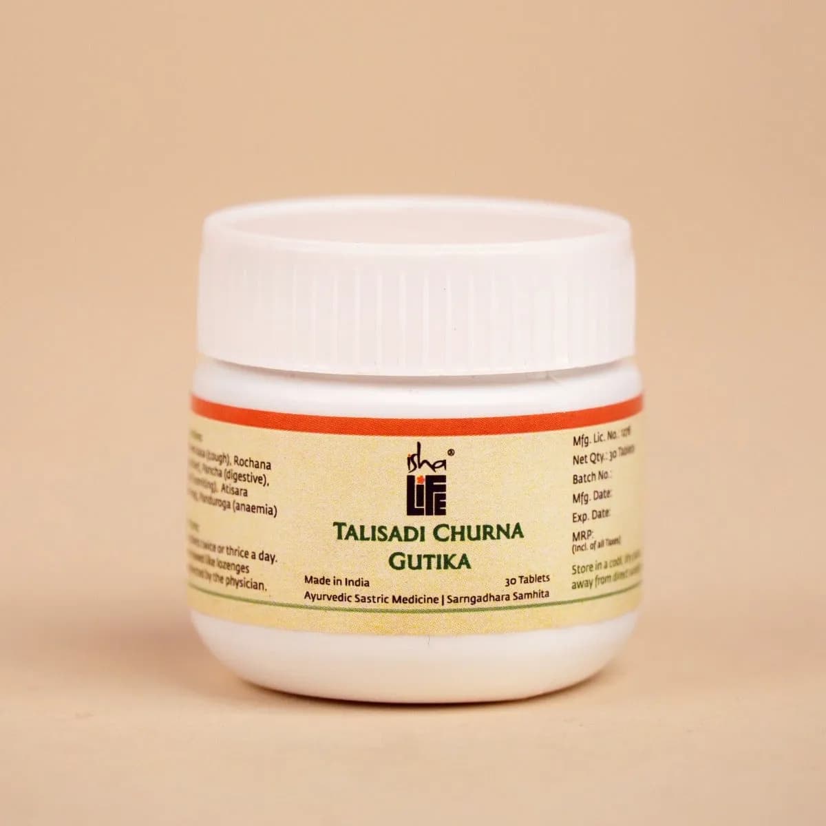 Isha life thaleesadhi chooranam tablet sore throat 40 tablets shopindianproductsa