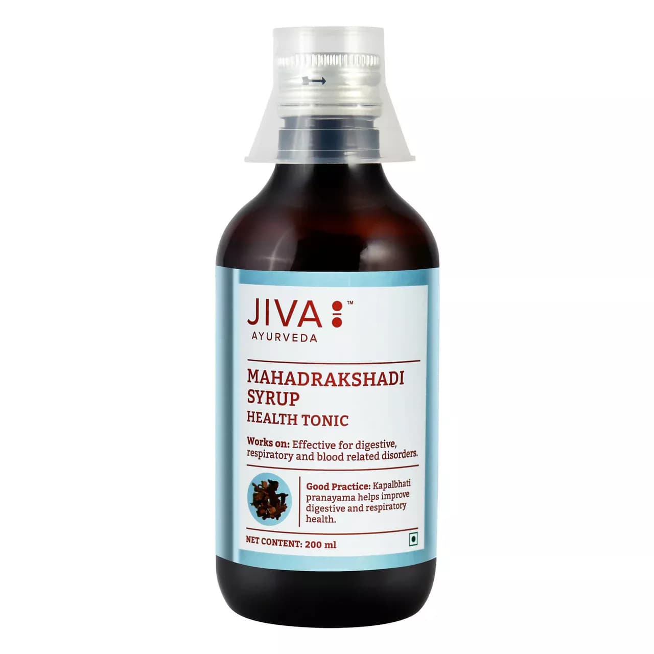 Jiva Ayurveda Mahadrakshadi Syrup 200 ml Main Image