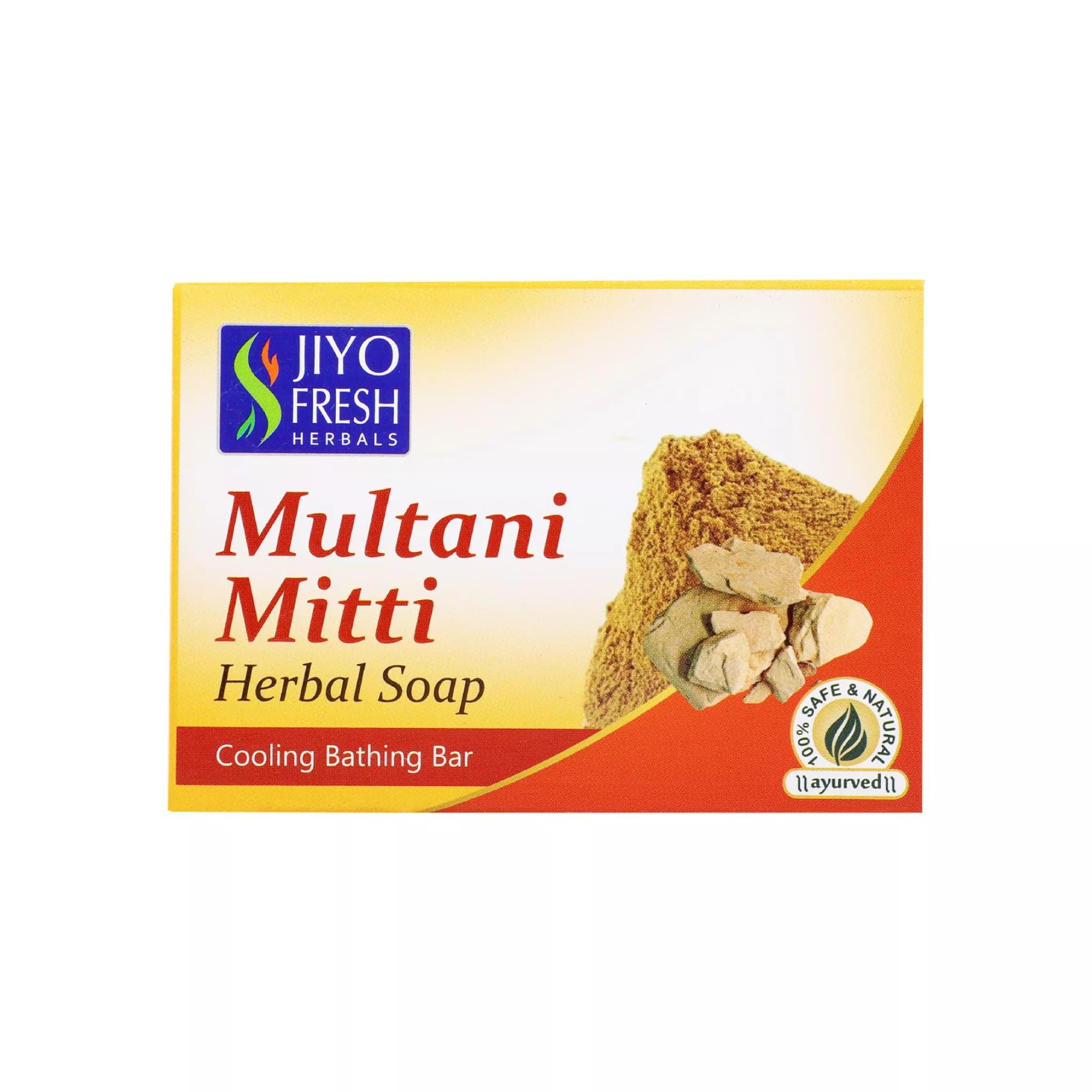 Jiyo Fresh Multani Mitti Herbal Soap 100 g Main Image