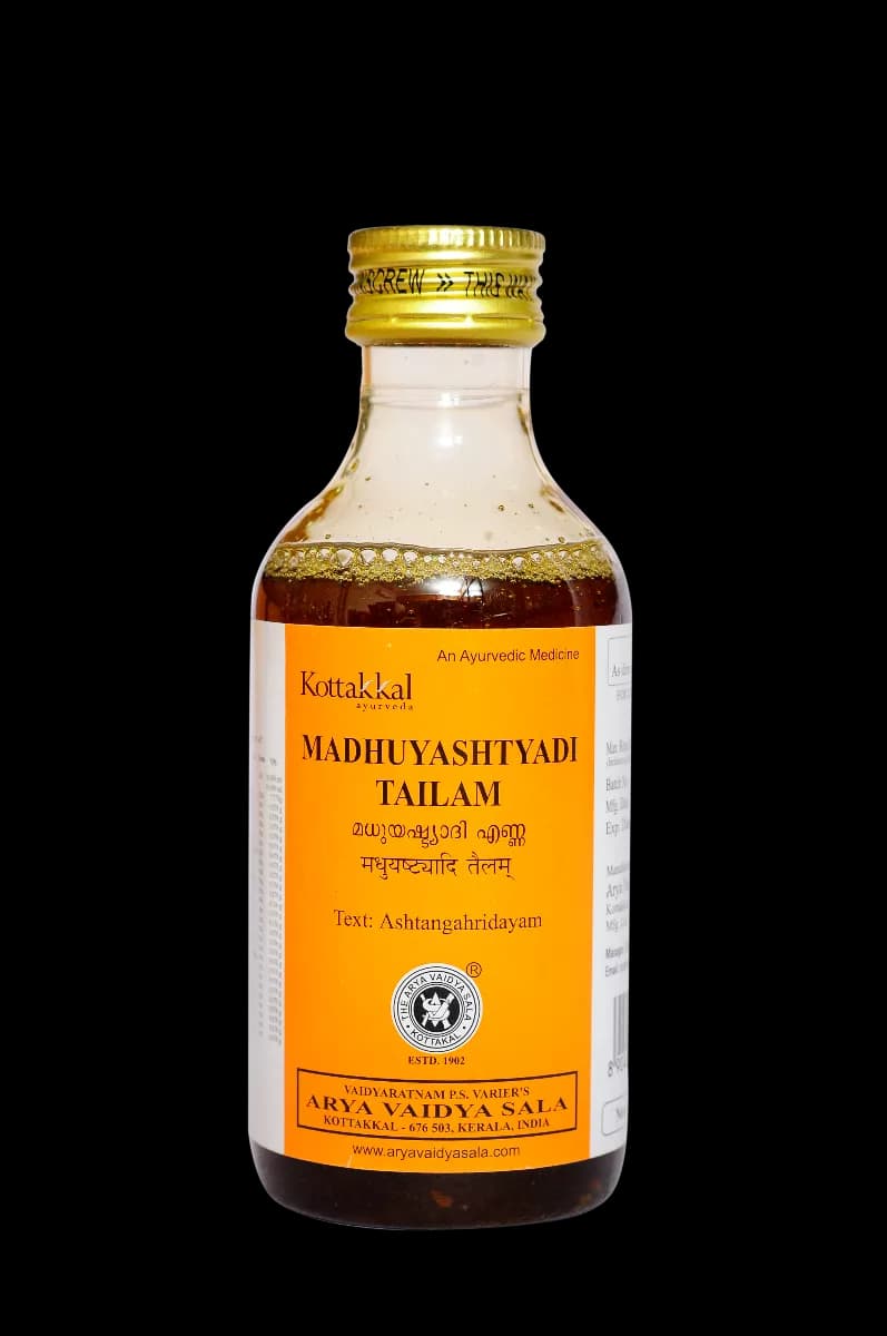 kottakkal AVS Madhuyasthyadi Tailam 200 ml Main Image