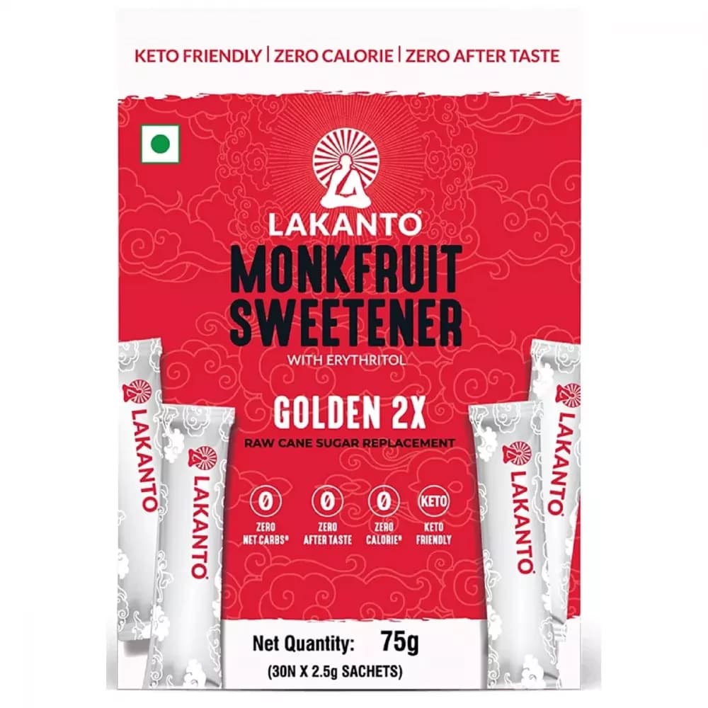 Lakanto Monkfruit Sweetener Golden 2x (Sugar Free) main image