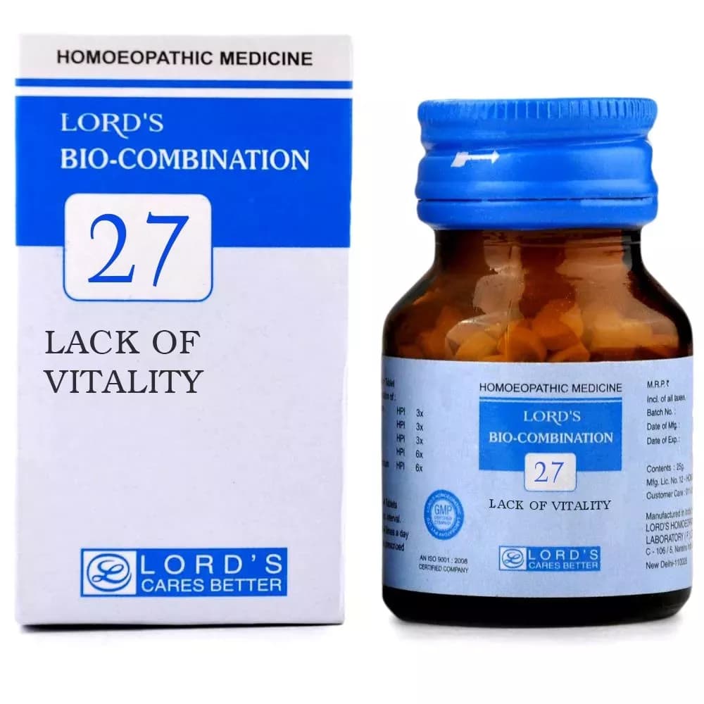 Lord's Bio-Combination 27 Tablet 25 g Main Image