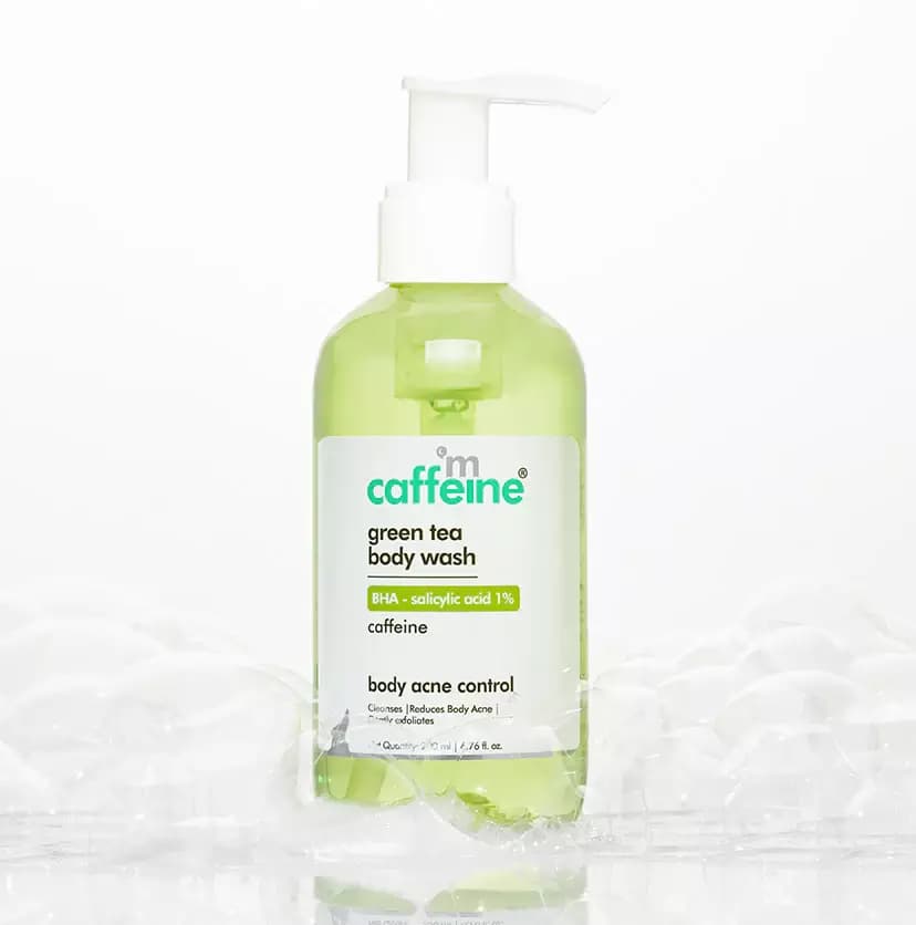 mCaffeine Green Tea & BHA-Salicylic Acid Body Wash,200ml-Main image