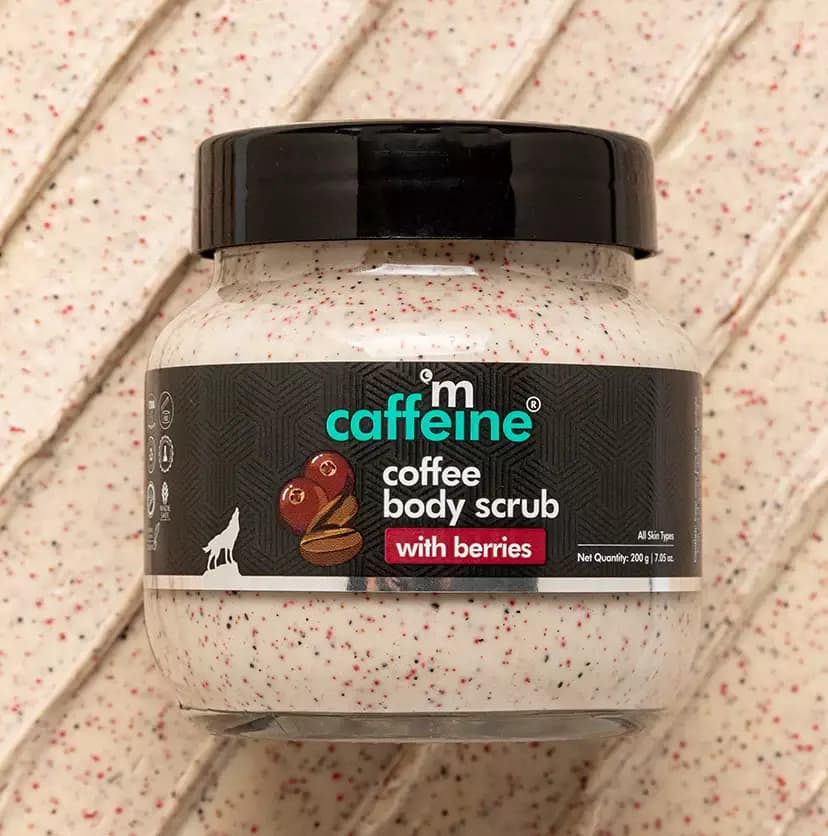 mCaffeine Moisturizing & Creamy Coffee Body Scrub,200g-Main image