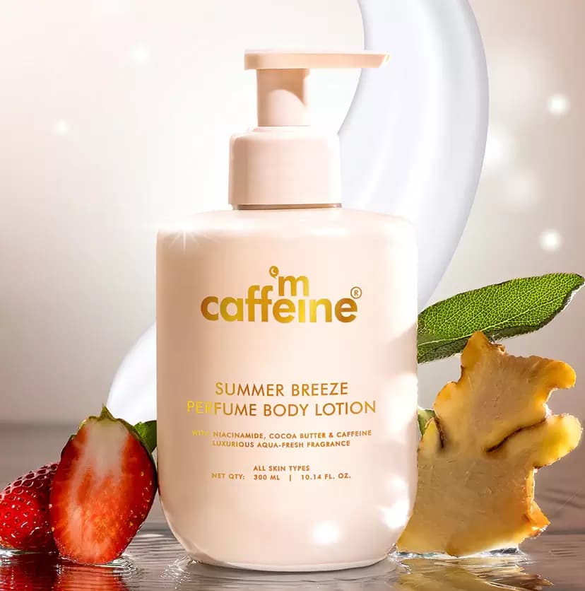 mCaffeine Summer Breeze Perfume Body Lotion,300ml-Main image