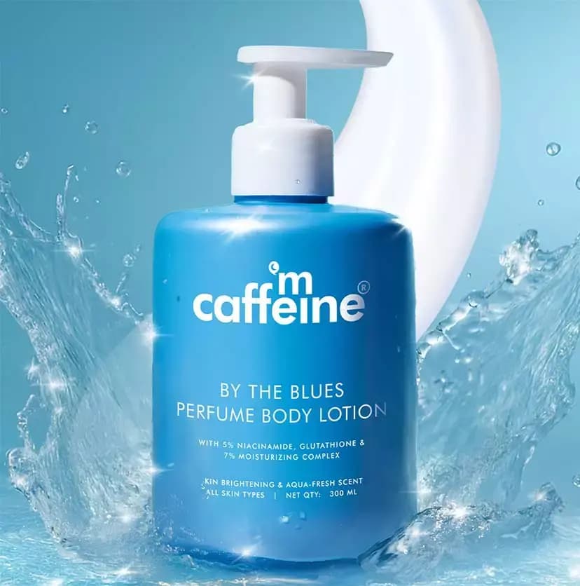 mCaffeine By the Blues Brightening Perfume Body Lotion — 300 ml
