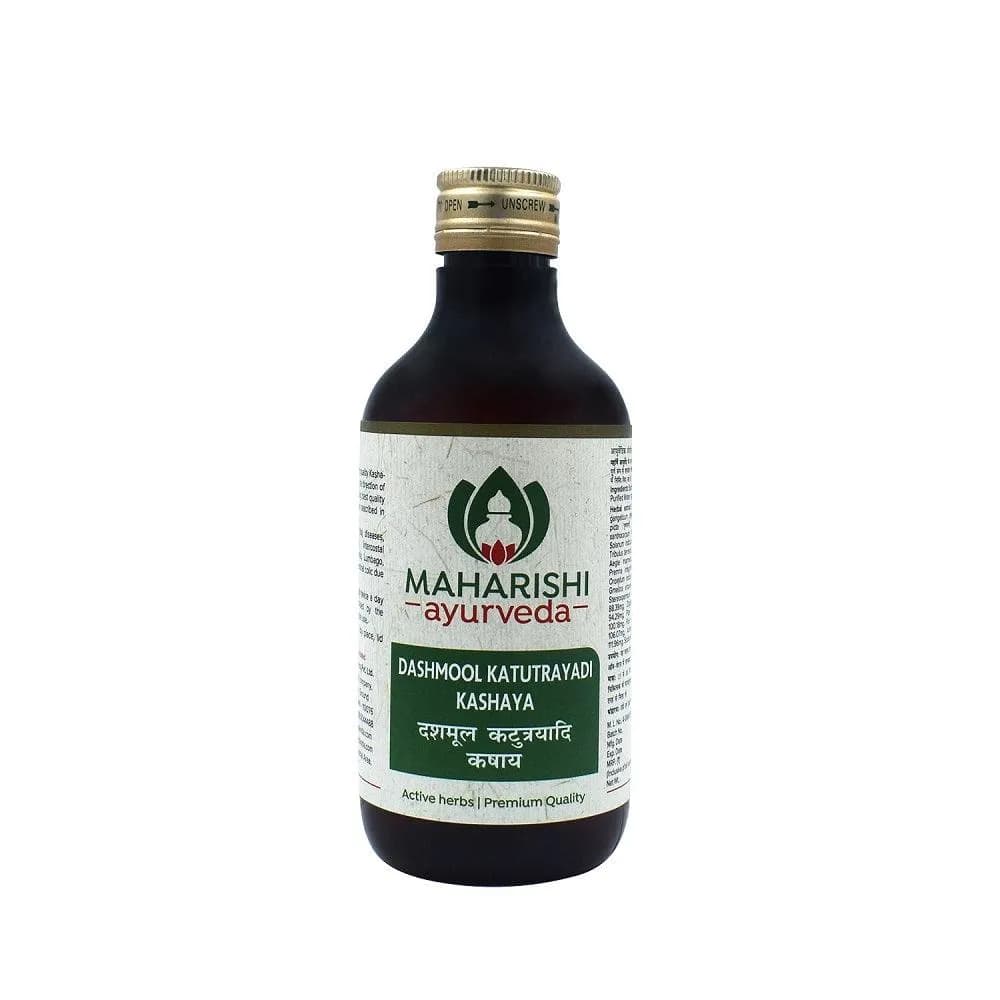 Maharishi ayurveda dashmoola katutrayadi kashayam 200 ml shopindianproductsa