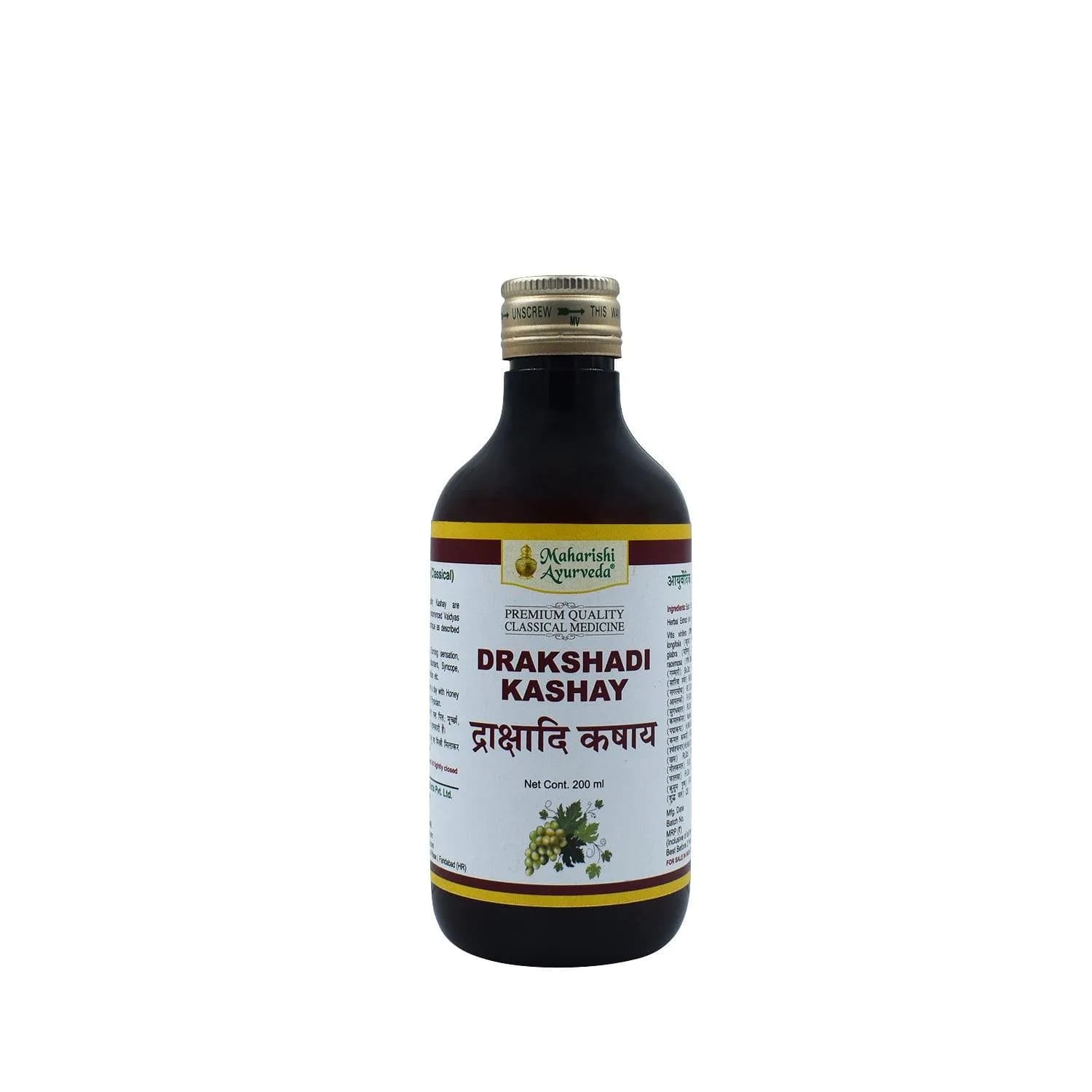 Maharishi ayurveda drakshadi kashayam 200 ml shopindianproductsa