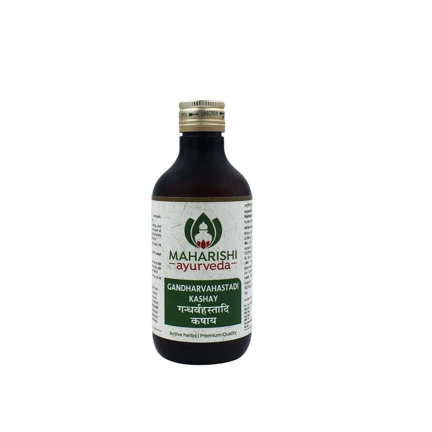 Maharishi ayurveda gandharvhastadi kashayam 200 ml shopindianproductsa