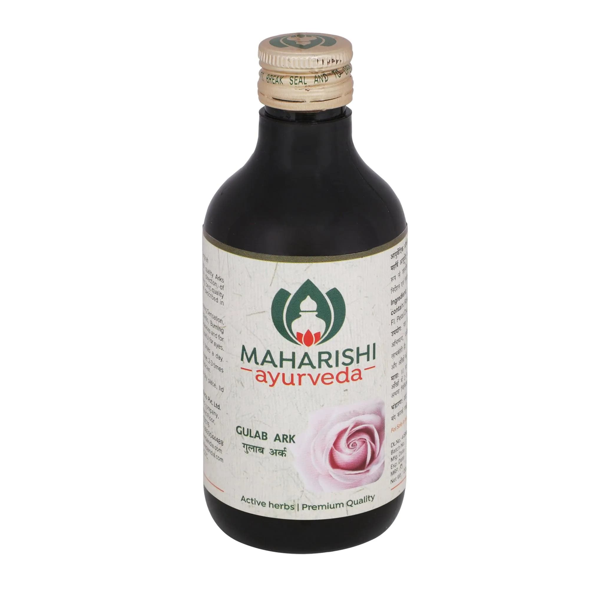 Maharishi ayurveda gulab arka 200 ml shopindianproductsa
