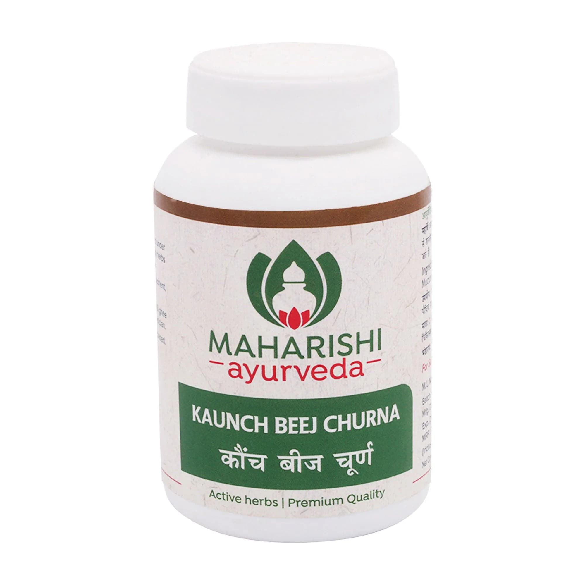 Maharishi ayurveda kaunch beej churna 50 g shopindianproductsa