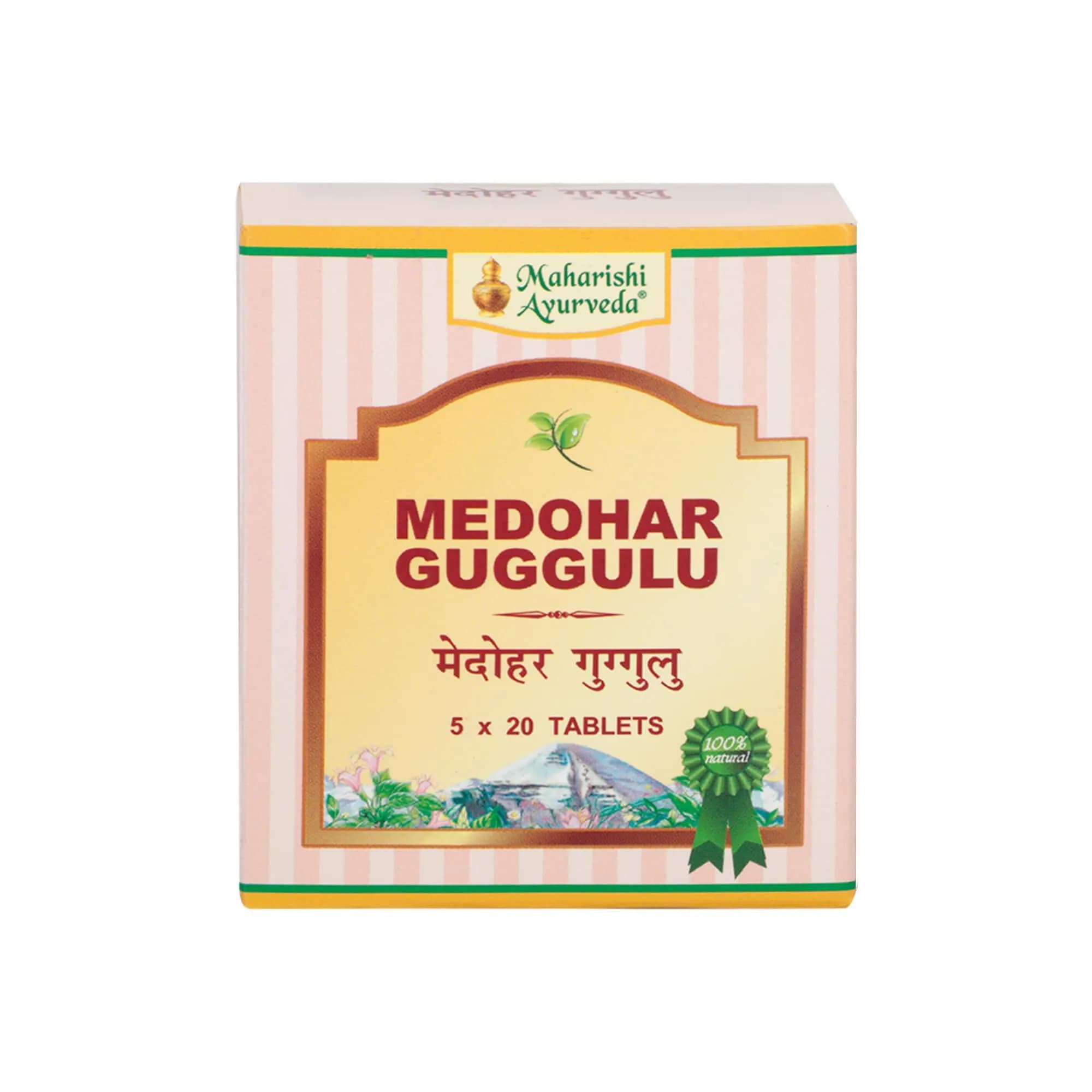Maharishi ayurveda medohar guggulu 100 tablets shopindianproductsa