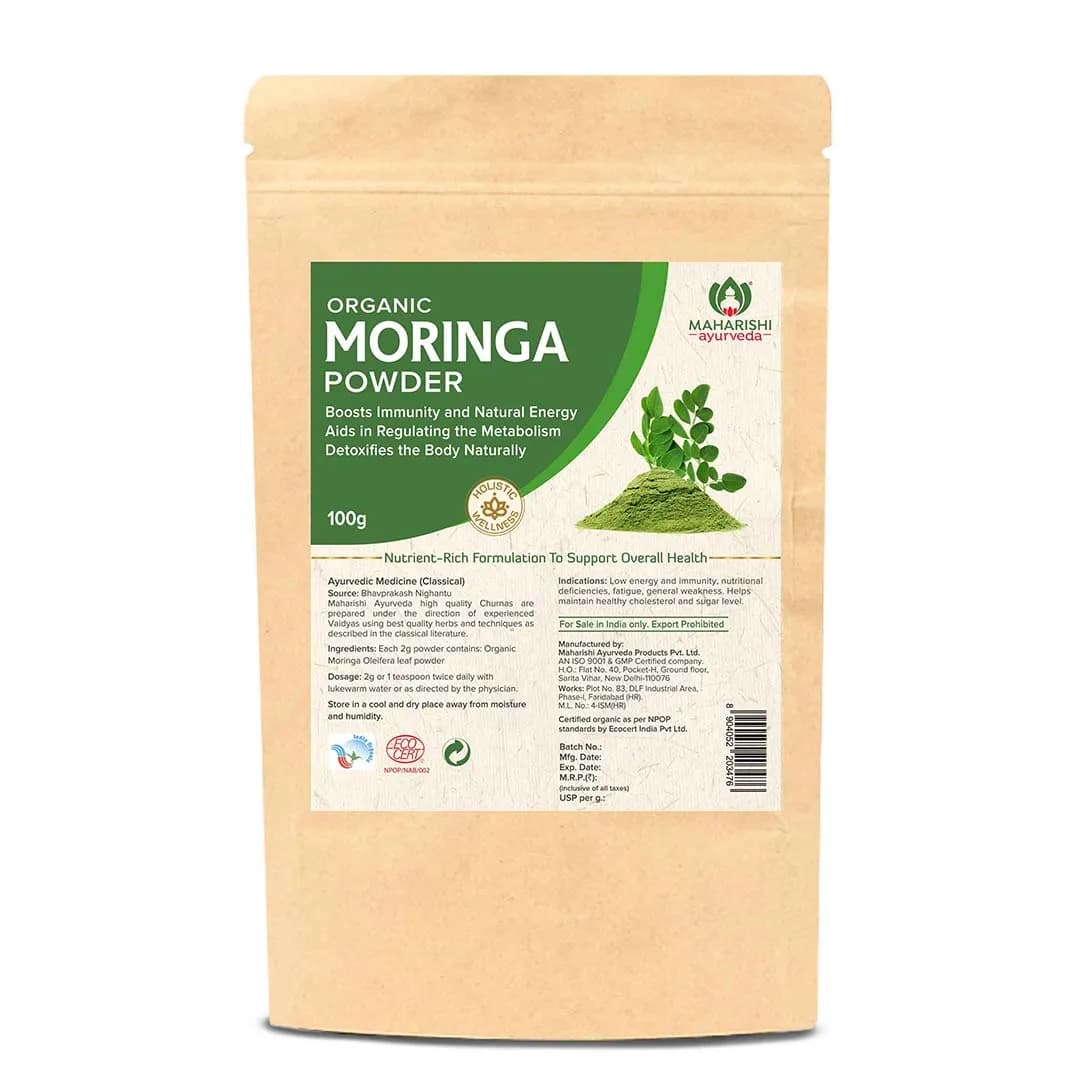 Maharishi ayurveda moringa churna 100 g shopindianproductsa