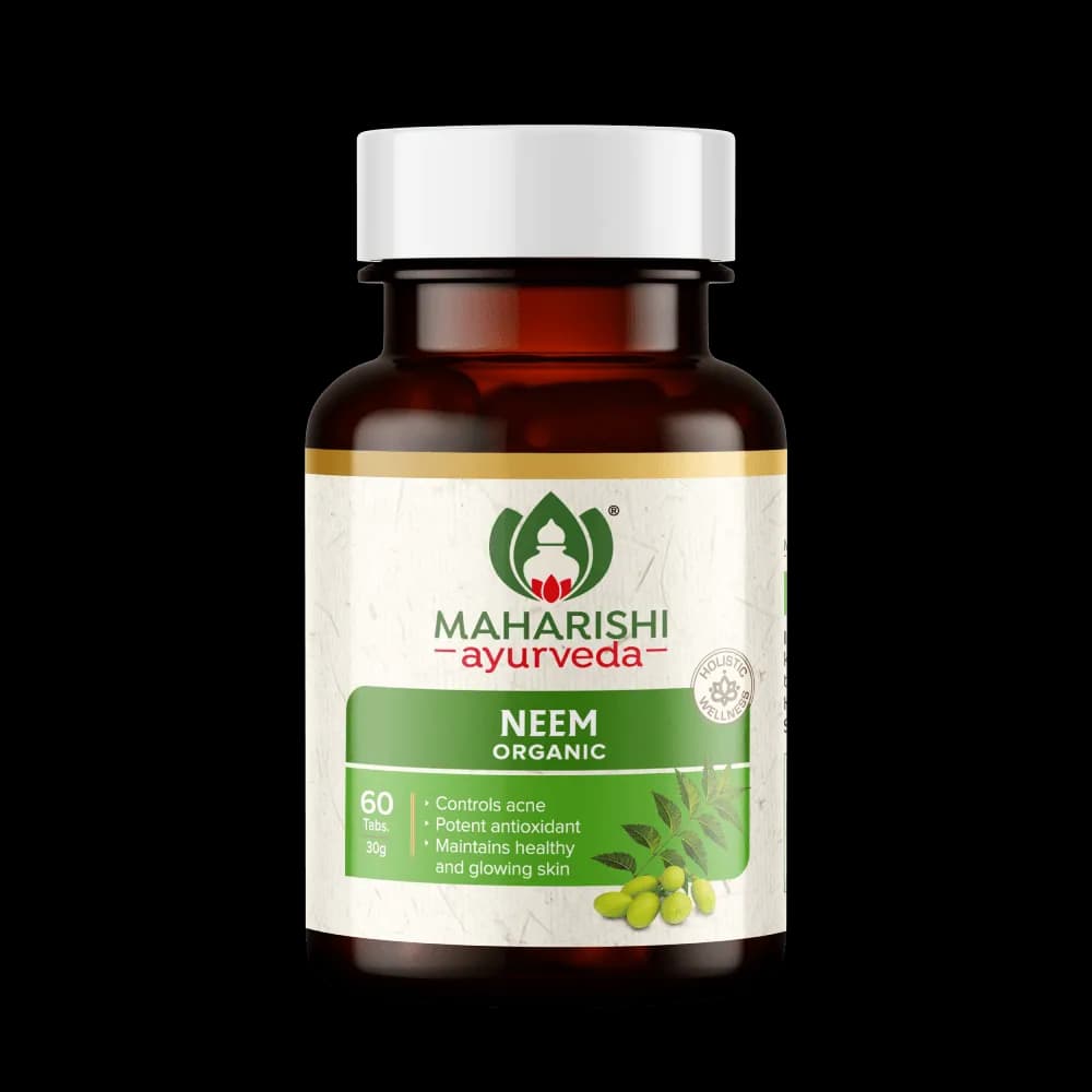 Maharishi ayurveda neem tablet 60 tablets shopindianproductsa